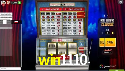 Descubra o Mundo do Cassino Online com win1110